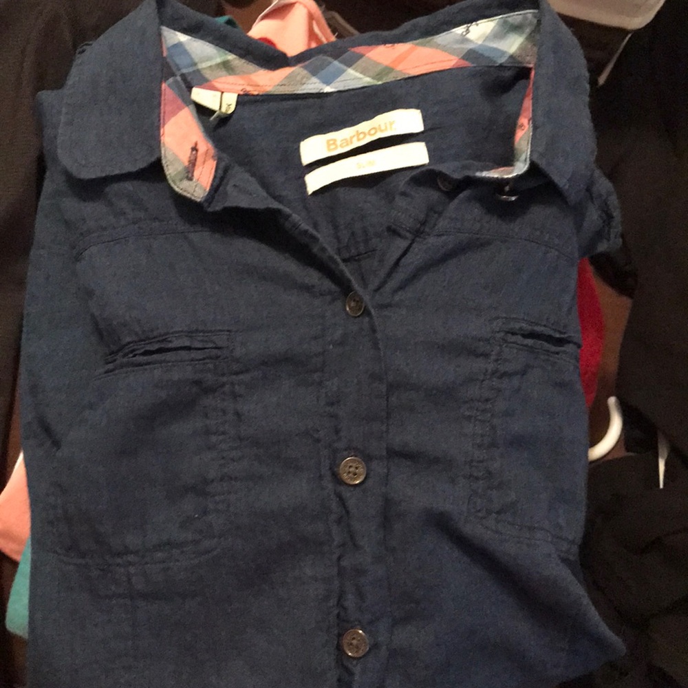 Button down top, long sleeves
